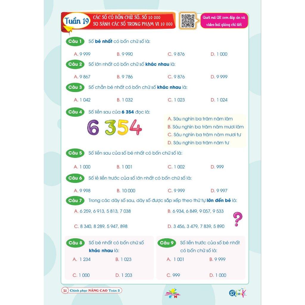Combo Chinh Phục Nâng Cao Toán và Tiếng Việt Lớp 3 - Kết nối tri thức với cuộc sống - Cả Năm (2 cuốn) - Bản Quyền