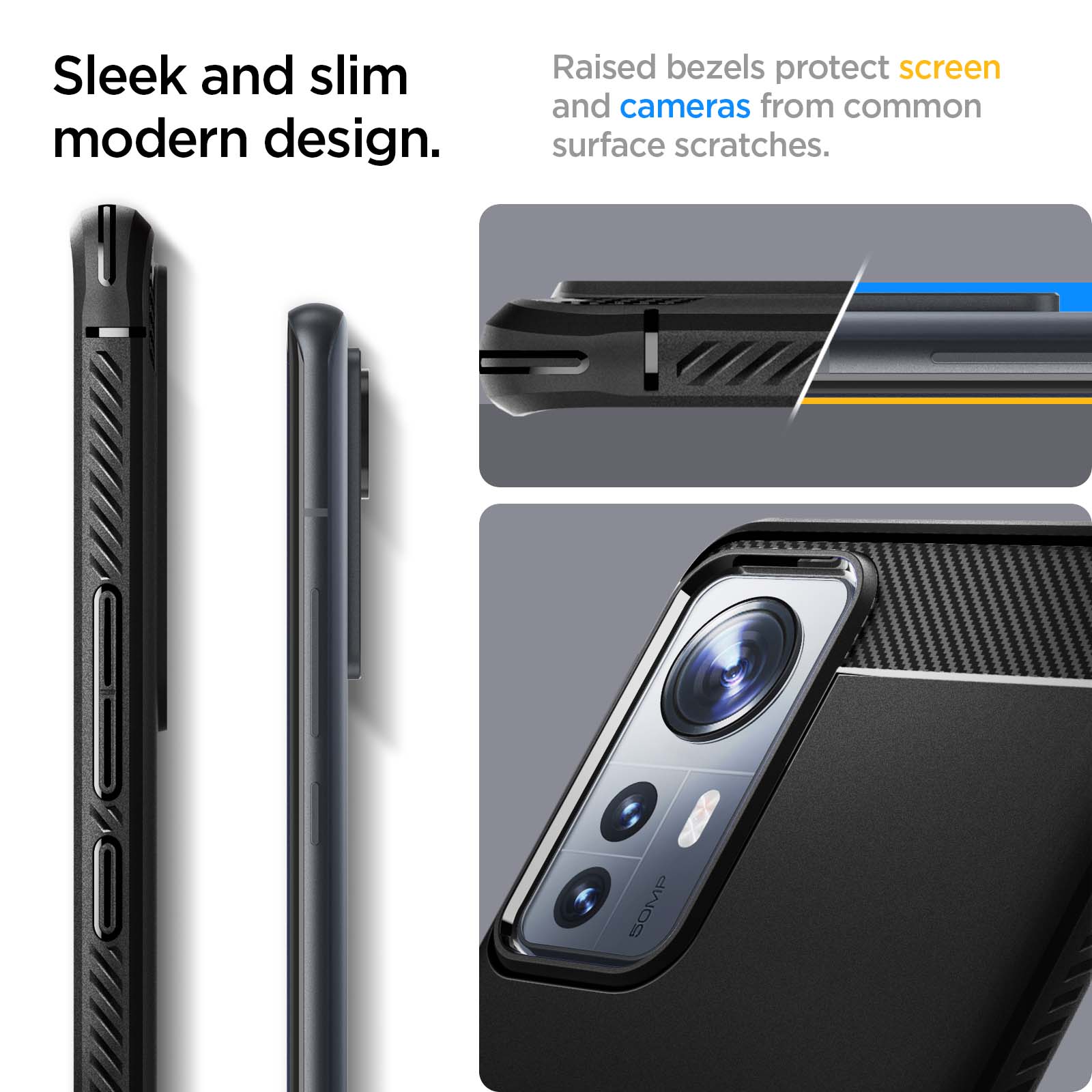 Ốp lưng chống sốc vân kim loại cho Xiaomi Mi 12 Lite 5G hiệu Likgus  - Hàng nhập khẩu