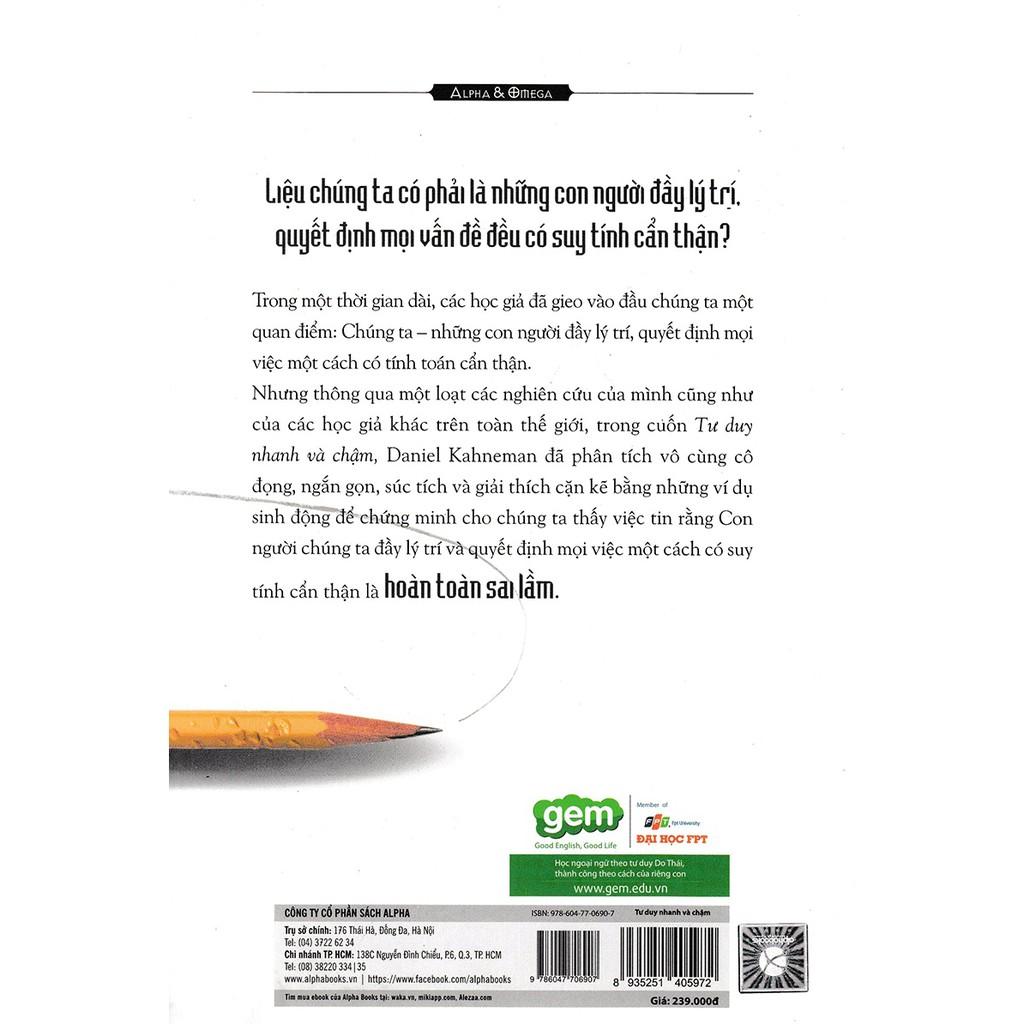Tư Duy Nhanh Và Chậm - Bản Quyền