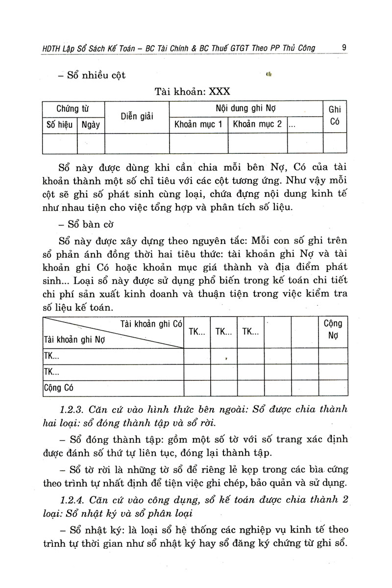 Hướng Dẫn Thực Hành - Lập Sổ Sách Kế Toán, Báo Cáo Tài Chính, Báo Cáo Thuế GTGT Theo Phương Pháp Thủ Công _KT