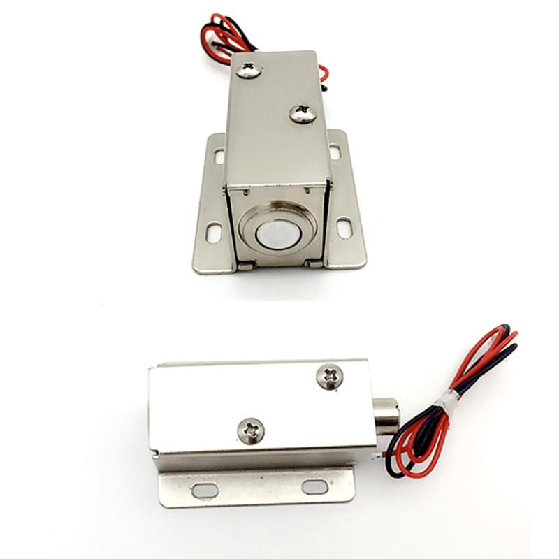 Khóa Chốt Cửa Điện Từ Loại Thường Mở 12V