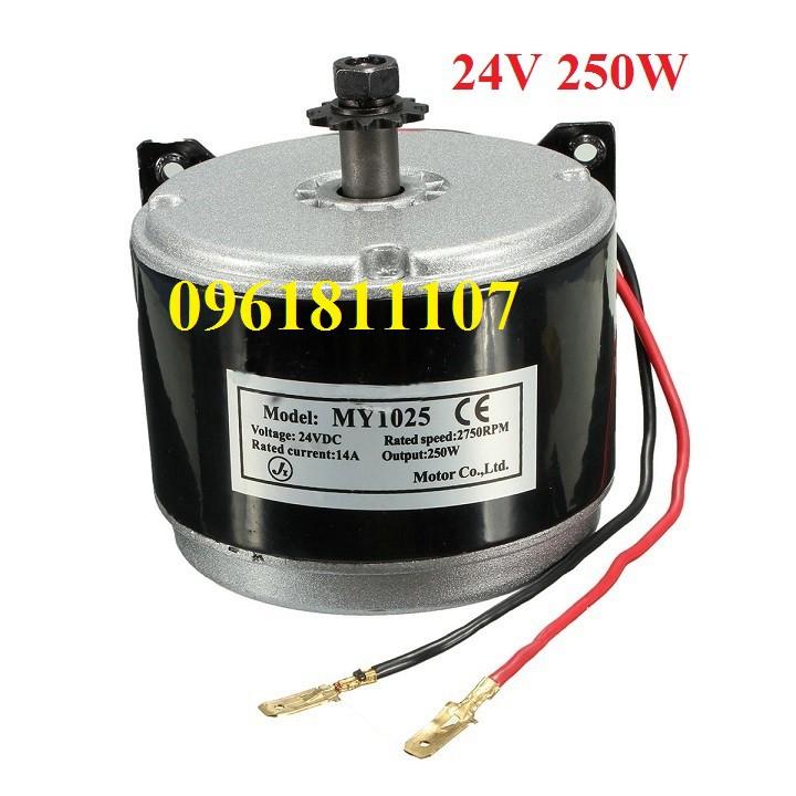 Motor 24v 250w cho scooter chế xe