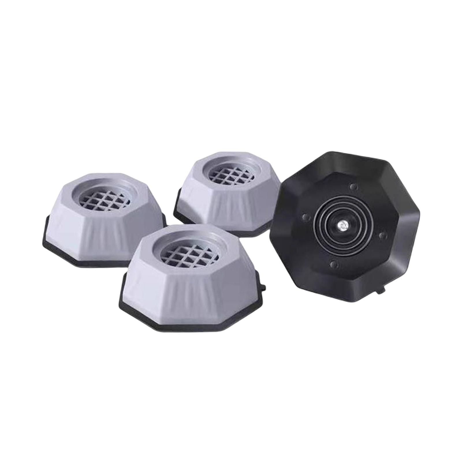 Set of 4 Anti Vibration Pads  Shaking Washer Dryer Lifting Foot