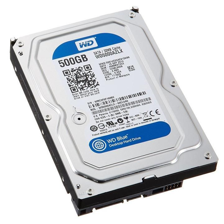 Ổ cứng nhập khẩu HDD WD Blue 500GB