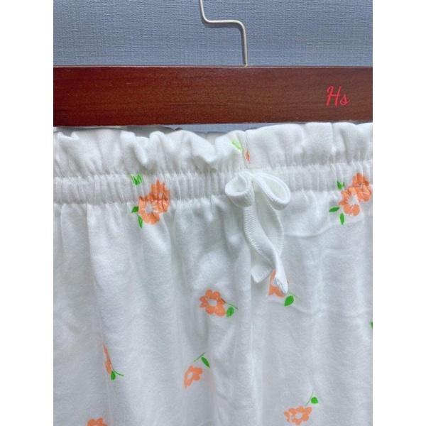 Bộ ngủ đùi hoa nhí rút ngực HS6