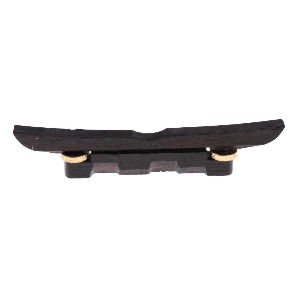 Ebony Mandolin Bridge for Mandolin Replacement Accessory
