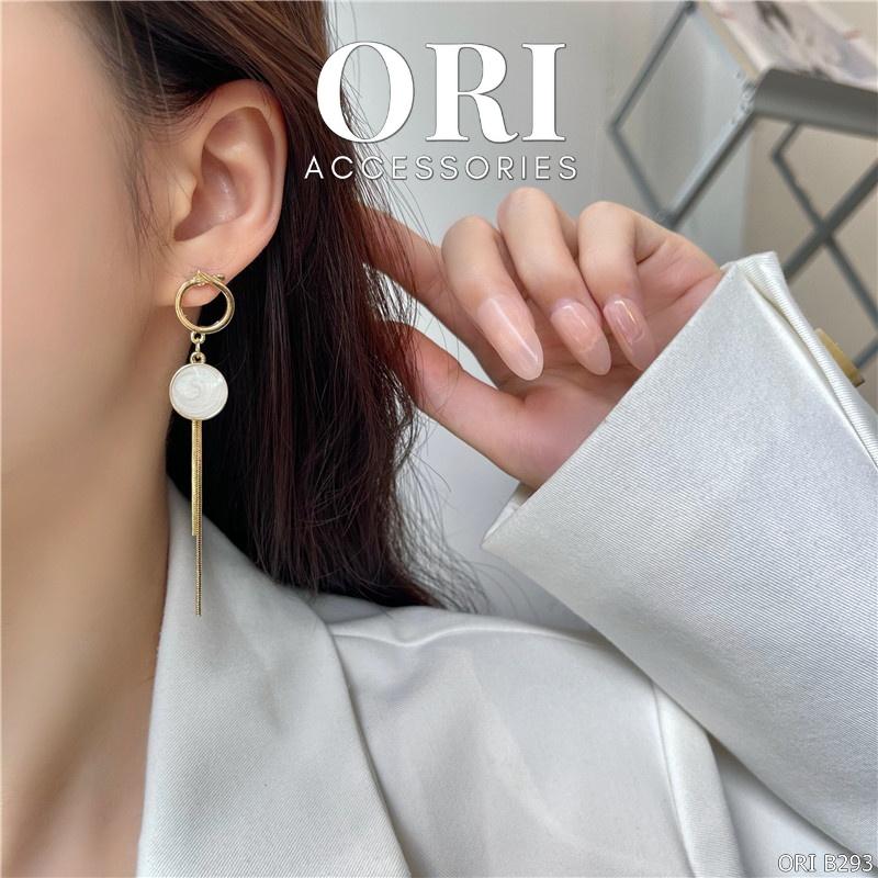 Bông tai nữ thời trang dáng dài Alva độc đáo sang trọng ORI ACCESSORIES B293