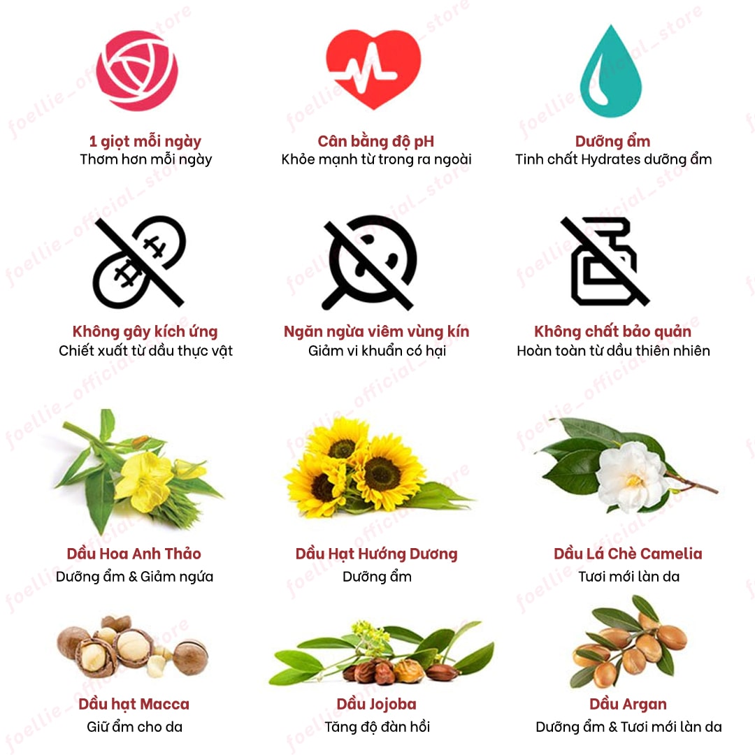 Nước Hoa Vùng Kín Foellie Eau De Forêt Inner Perfume 5ml