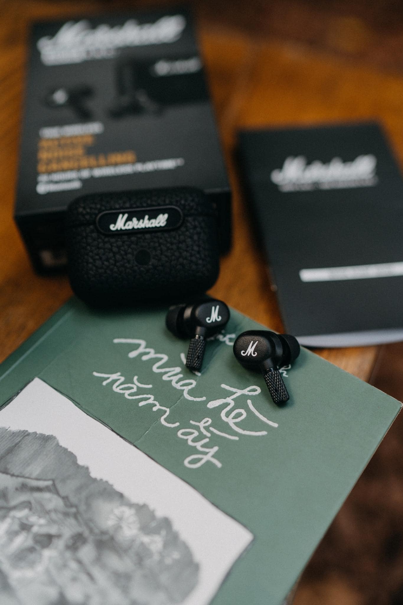 Tai Nghe True Wireless Marshall Motif A.N.C - Hàng Chính Hãng