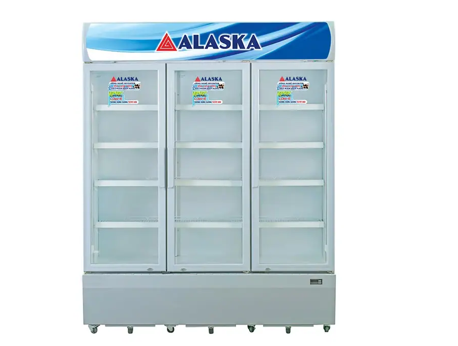 Tủ mát Alaska LCI-1200C3 inverter dàn đồng 3 cánh 1200 lít - hàng chính hãng - chỉ giao HCM