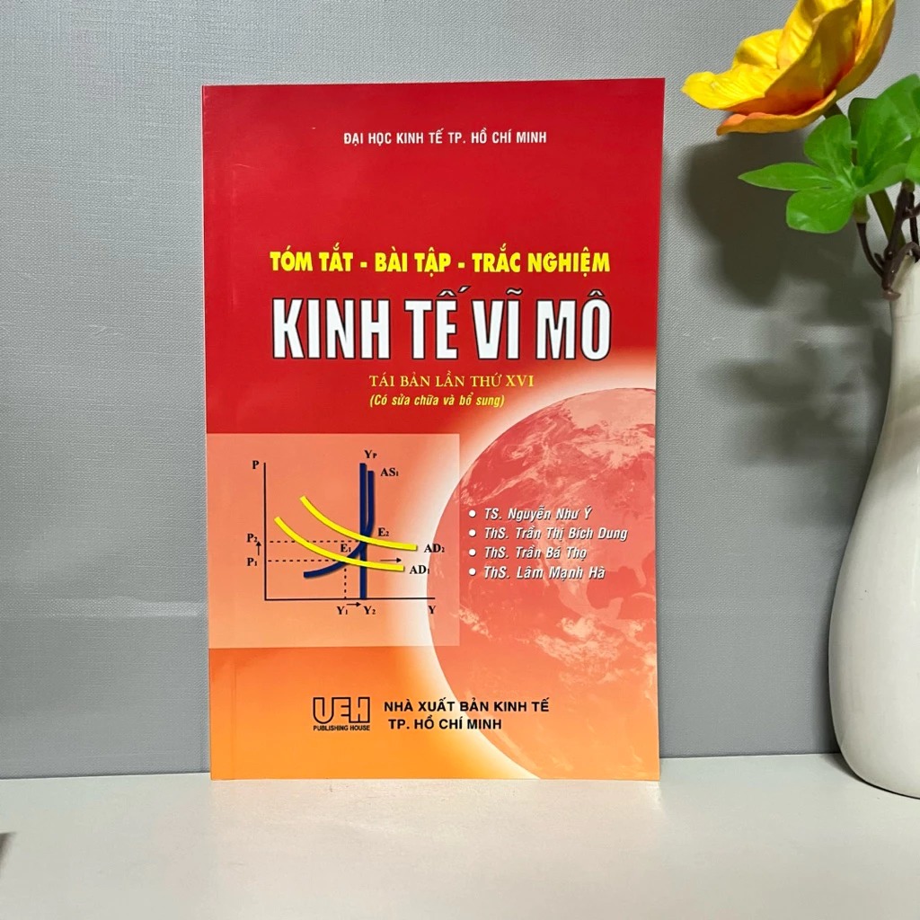 Sách - Combo Kinh Tế VĨ MÔ (Lý Thuyết + Bài Tập) - Trường ĐH Kinh Tế TP. Hồ Chí Minh