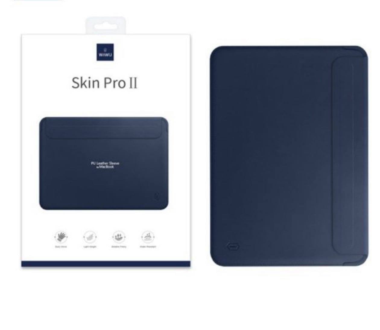 Bao Da Wiwu Skin Pro II Dành Cho Macbook Pro Chất Liệu Vải Sợi Nhỏ Chất Lượng Cao - Hàng Chính Hãng 