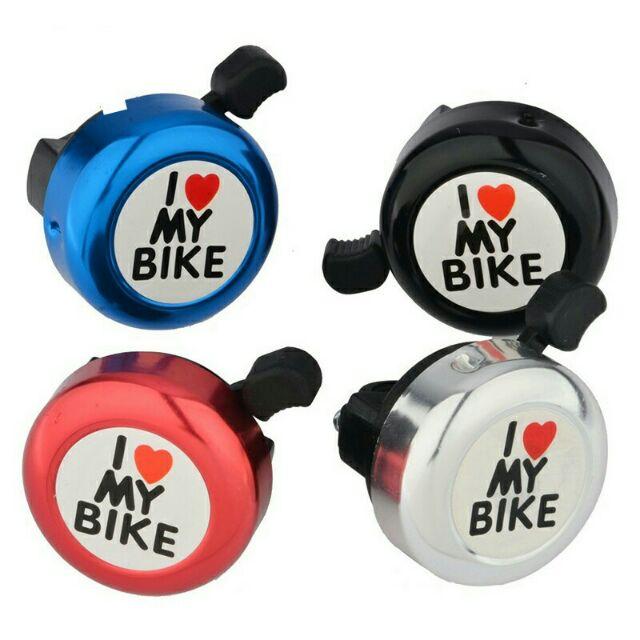 Chuông xe đạp I love BIKE tiếng lớn vang