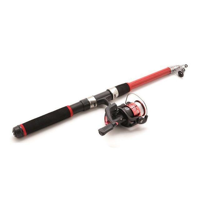 Gói 10 bộ cần câu 2m7 kèm máy + mồi giả