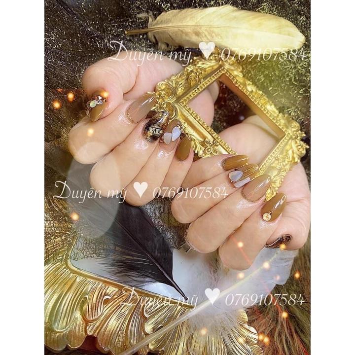 Sét xà cừ sỏi phụ kiện trang trí móng tay nghệ thuật