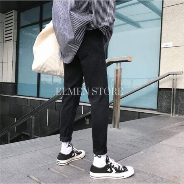 Jeans đen