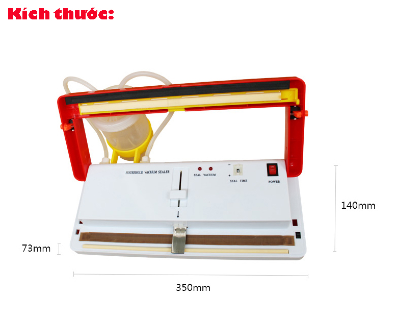 Máy hút chân không thực phẩm, Không kén túi, Hút được nước - AGDZ300B