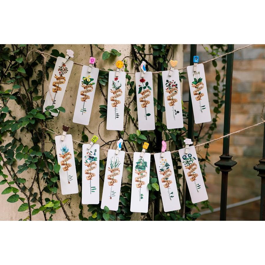 Bookmark Khu vườn Bí mật Nhã Nam (set 12 chiếc)