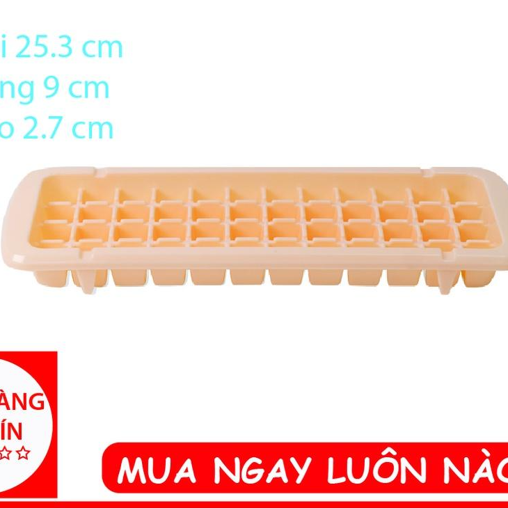 Khay đá 48 viên nhựa an toàn cho sức khỏe