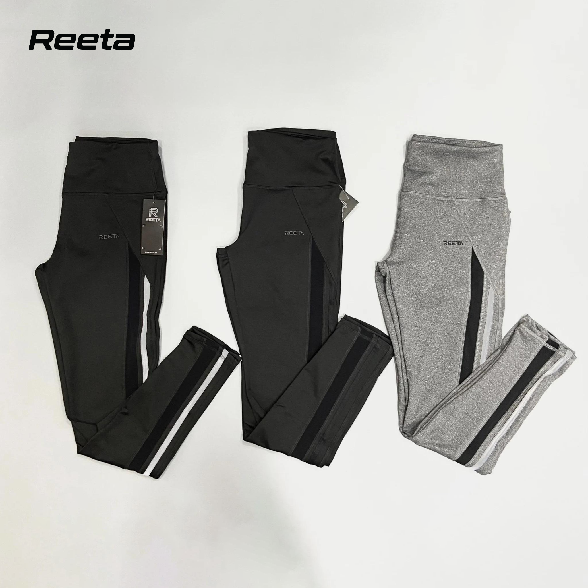 Quần legging dài nữ REETA cạp cao tôn dáng vải co giãn, chất thoáng mát, chiều chuộng mọi hoạt động tập luyện - A1780