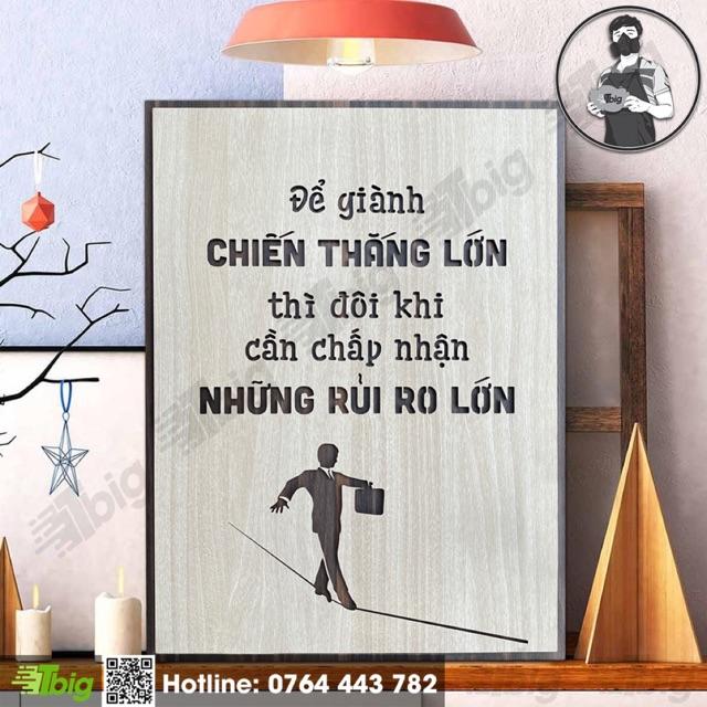 Tranh cổ động tinh thần làm việc cho nhân viên văn phòng