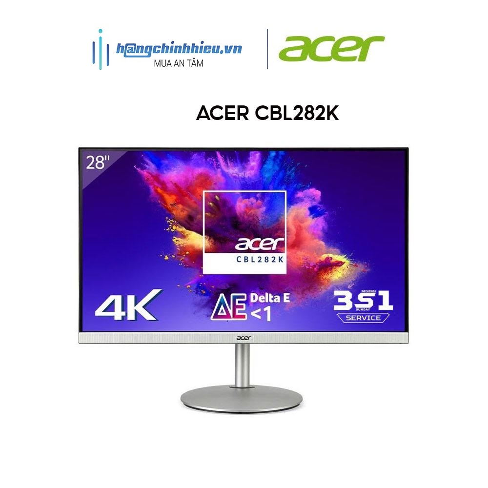 Màn Hình Acer CBL282K 28" 4K IPS chuyên đồ họa Delta E <1 Hàng chính hãng