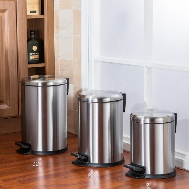 Thùng rác inox đạp chân