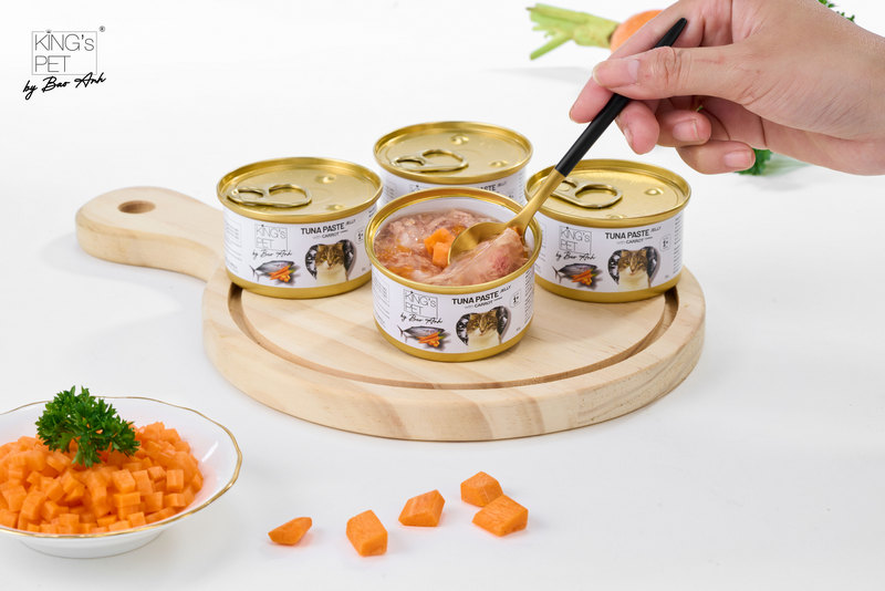 Pate Kingpet Bảo Anh Cao Cấp Dành Cho Mèo lon 80g