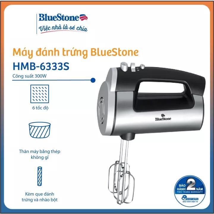 Máy đánh trứng Bluestone HMB-6333s -Công suất 300W - 6 tốc độ - Bảo hành 24 tháng