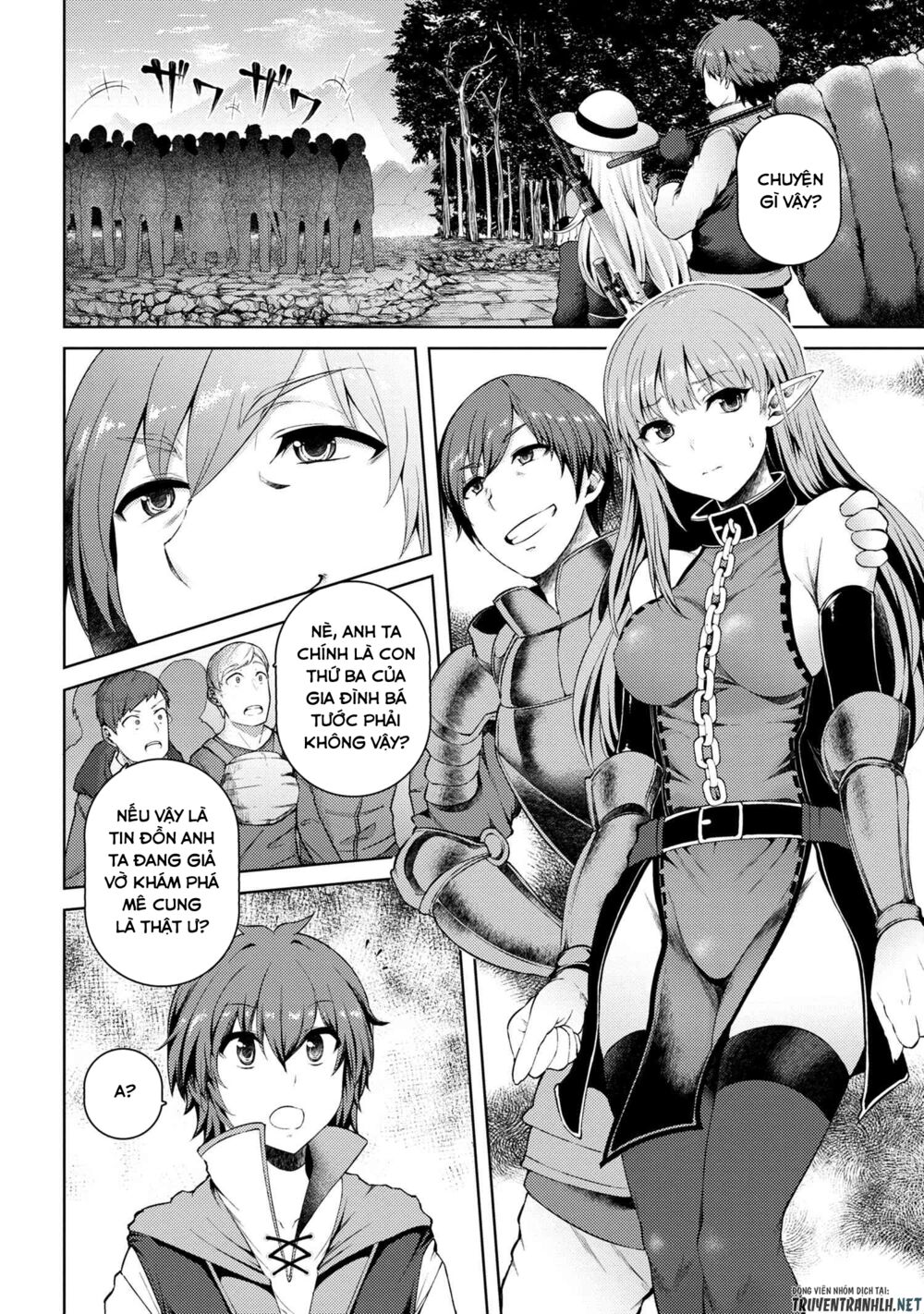 ngôi nhà của tôi đã bị đốt cháy, thế thì tại sao tôi không dùng hết số tiền còn lại để mua nô lệ dark elf? chapter 4 17