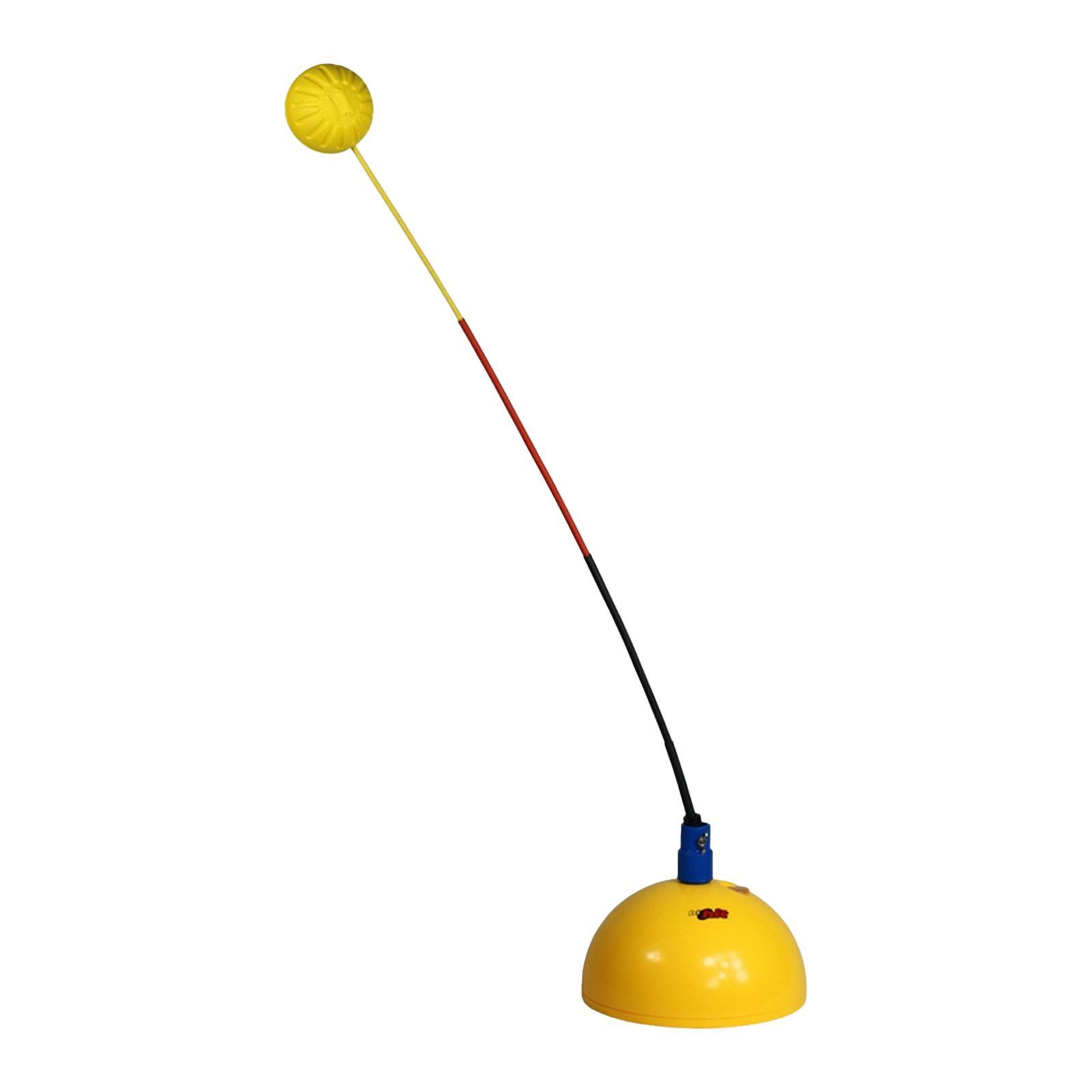 Tennis Trainer System Portable Self Training Tool for Training Swing Hitting