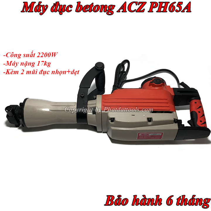 Máy Đục Bêtông Đại ACZ PH-65