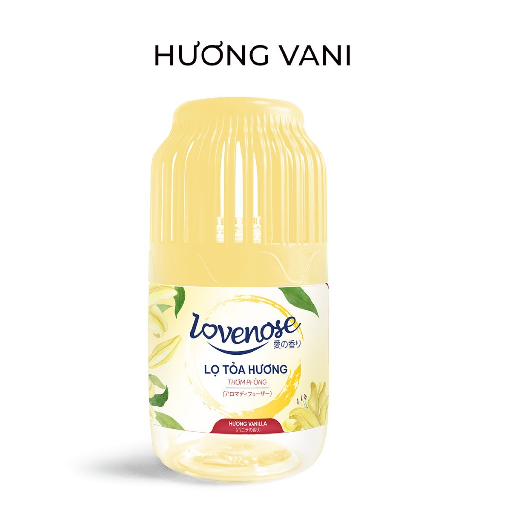 Lọ tỏa hương Lovenose - Hương tự nhiên 180ml