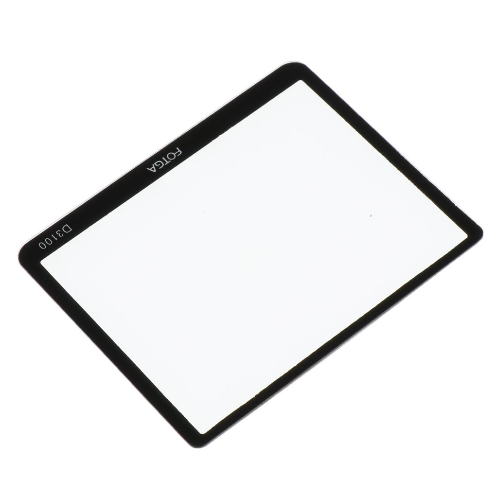 Digital Camera LCD Tempered Glass Screen Protector for  D3100