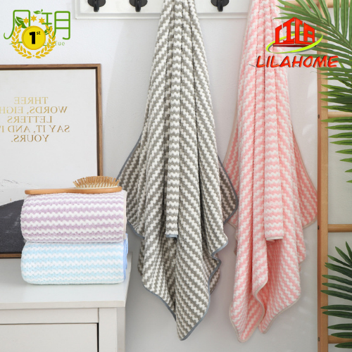 Khăn Tắm Bông San Hô (70x140cm) Mềm Mại Êm Ái Thấm Hút Tốt Và Nhanh Khô - Hàng Chính Hãng (Giao Màu Ngẫu Nhiên)