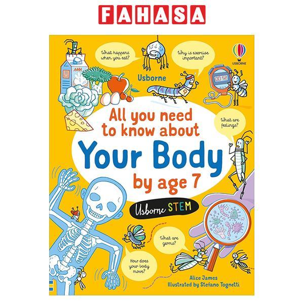 Sách ngoại văn: All You Need To Know About Your Body By Age 7