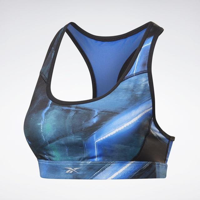 Áo Bra Thể Thao Nữ Reebok Tập Luyện One Series Running Bra Print 1 Padded FL0095