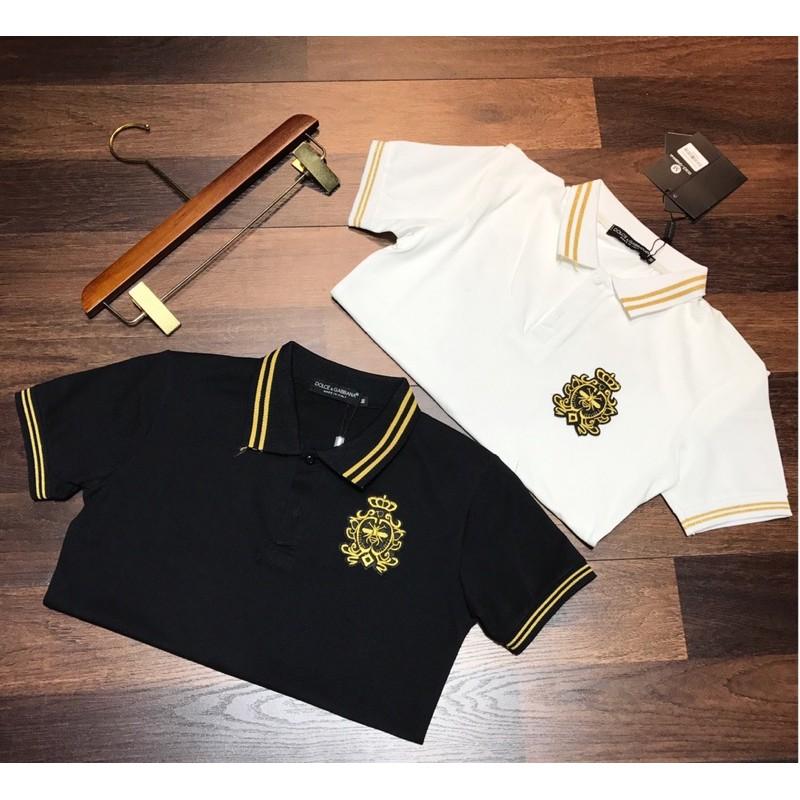 Áo polo nam cổ bẻ thêu đẹp, áo polo thêu hot trend 2021, áo đôn chề