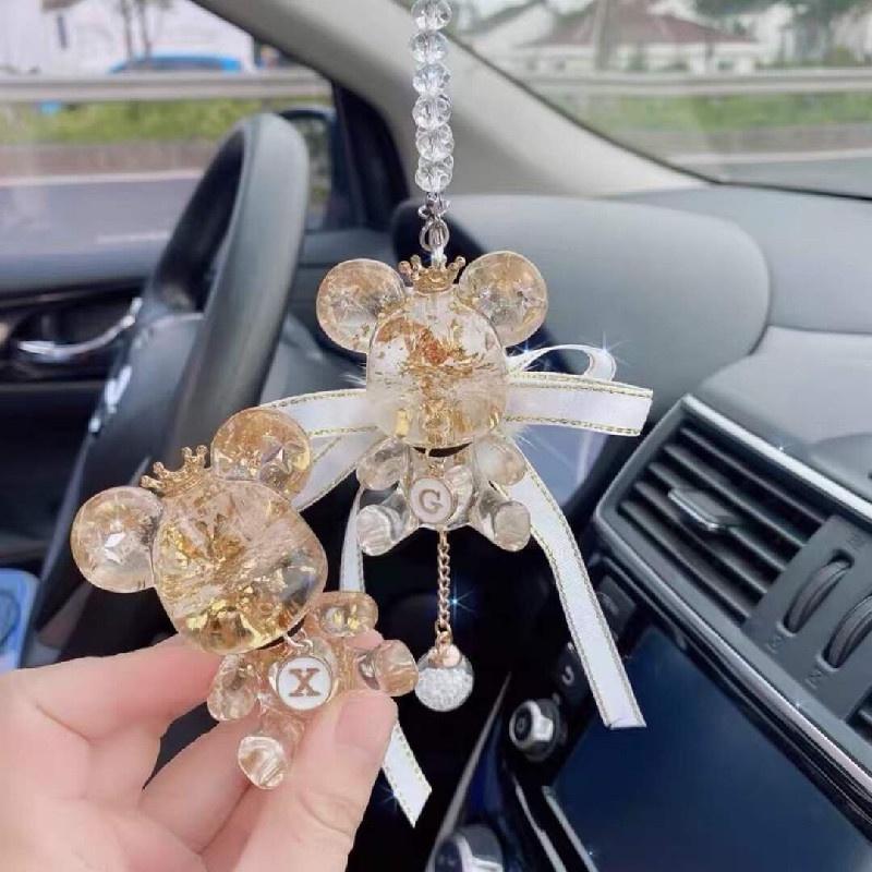 Dây Treo Trang Trí Nội Thất Xe Hơi Hình Gấu Hoạt Hình Dễ Thương