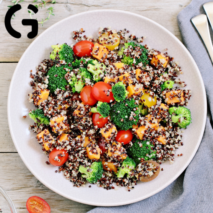Hạt Quinoa 3 Màu Ăn Kiêng GUfoods 400g - Giảm cân, Eat clean, Giàu lợi ích sức khoẻ
