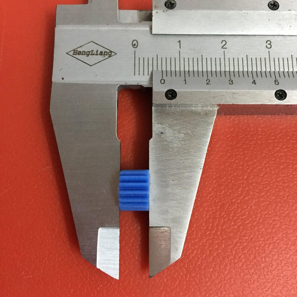Bánh răng nhựa 15 răng dùng để nối trục động cơ trục ô tô trong chế tạo DIY