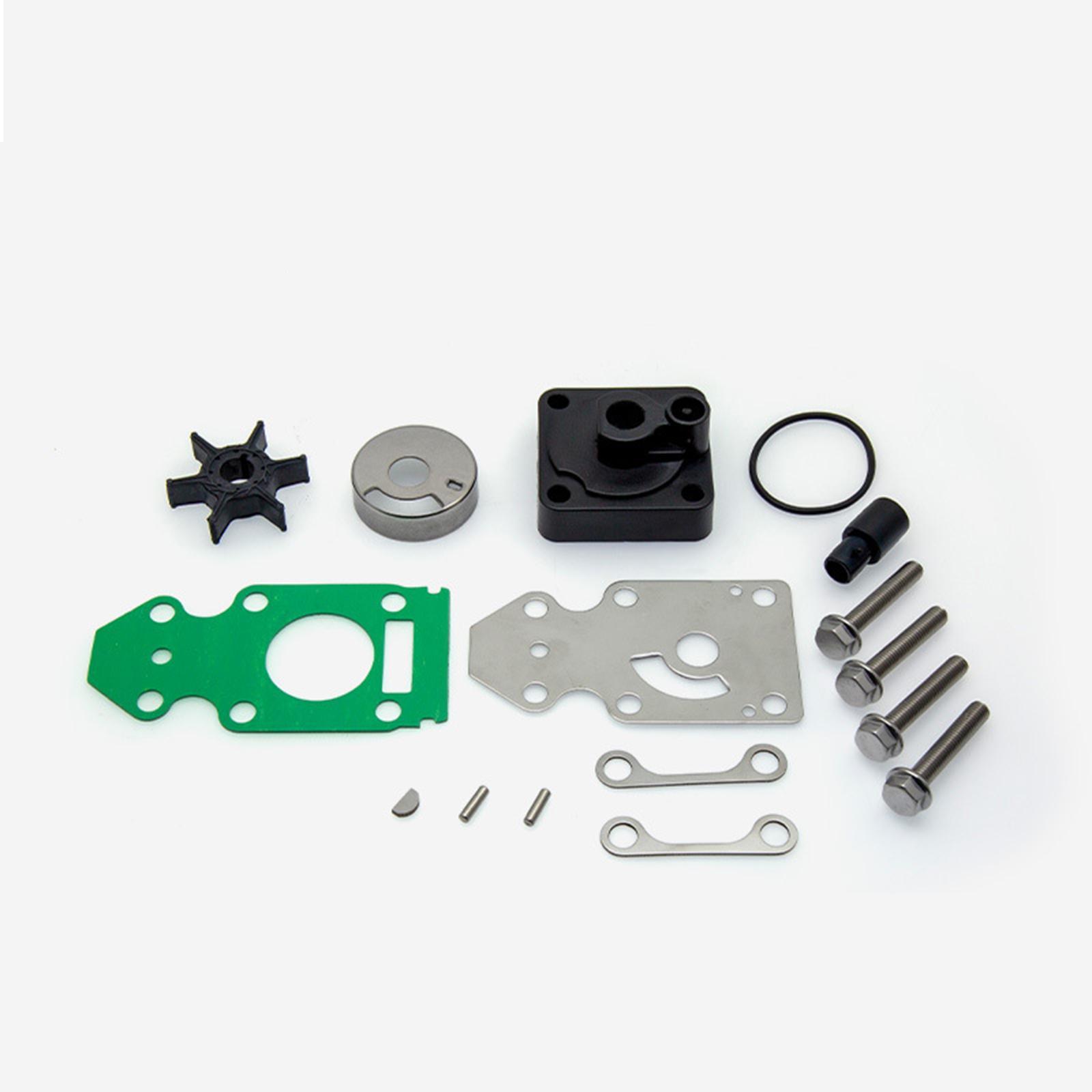 Outboard Pump Rebuild Outboard Parts Easy Installation Professional Durable Metal for Two Stroke 15 Horsepower