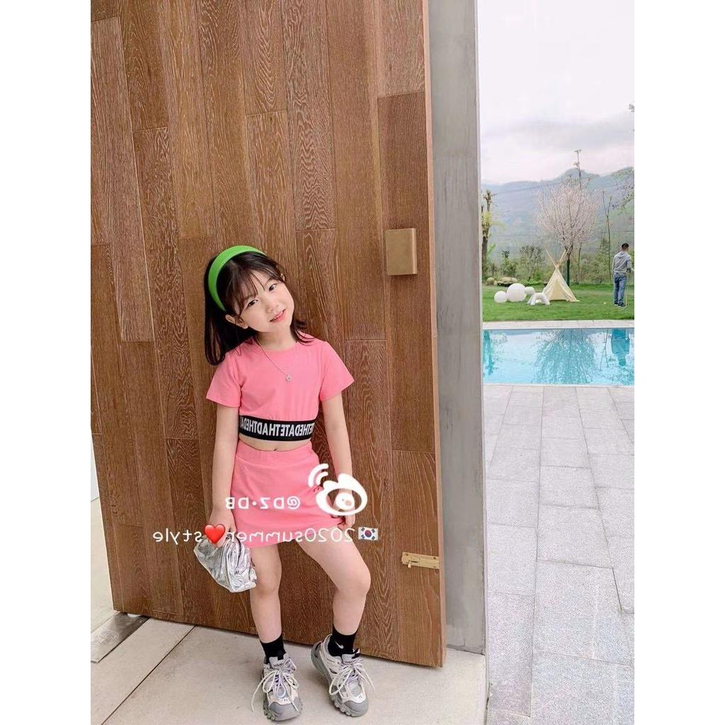 BTG18 Size90-130 set bộ bé gái, chất đẹp cực Thời trang trẻ Em hàng quảng châu