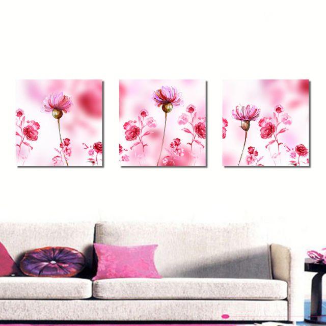 Bộ 3 tấm tranh decal dán tường _DECAL VIP