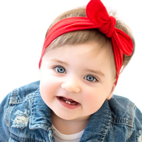 Băng đô turban tai thỏ AHBĐ12 cho bé