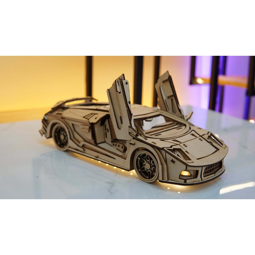 Đồ chơi lắp ráp mô hình xe Lamborghini