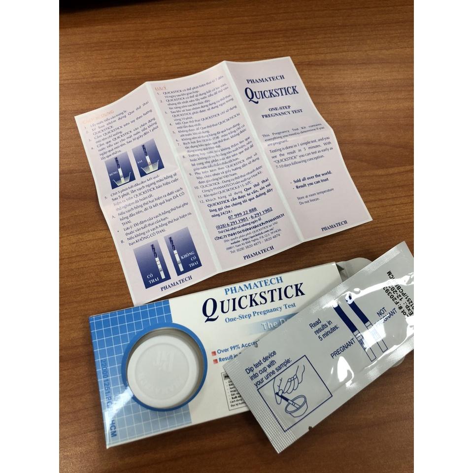 Que thử thai nhanh Quickstick (1 cái/hộp)