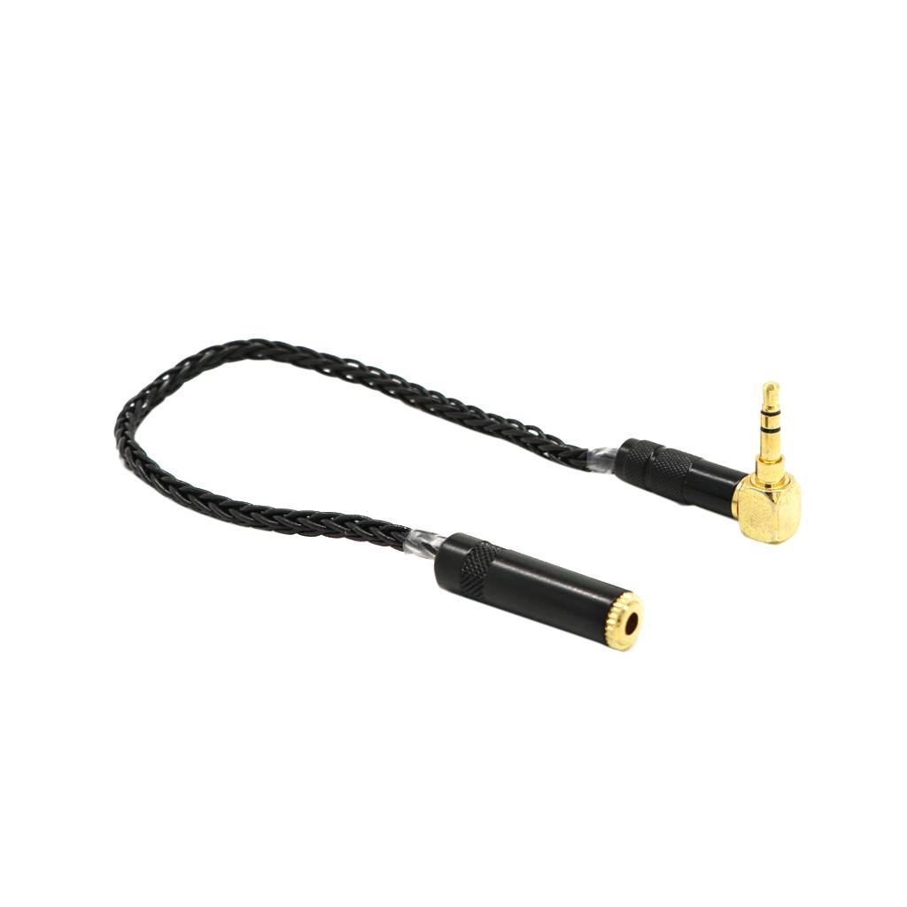 20 cm elbow 3.5 mm male to female stereo extension
