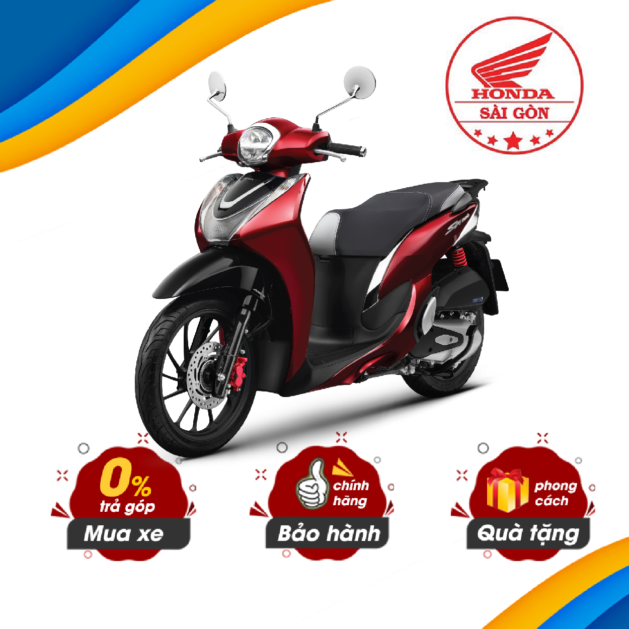 Xe Máy Honda SH Mode 125cc 2023 - Phiên Bản Cao Cấp - Phanh ABS