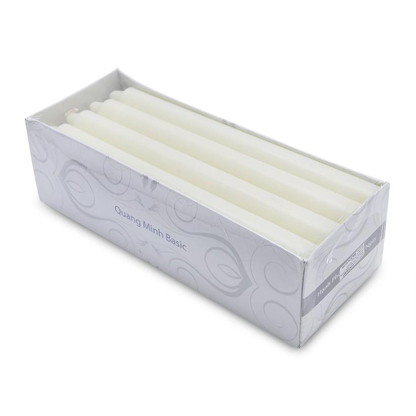 Hộp 12 cây nến thơm thẳng Quang Minh Candle NQM0031 25 cm